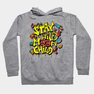 Satay wild moon child Hoodie